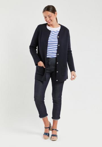 Длинный кардиган