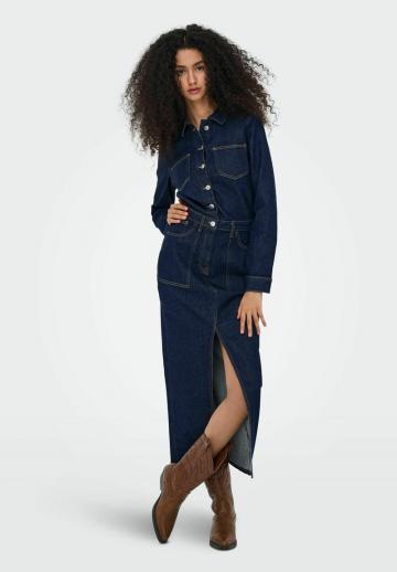 Джинсовое платье