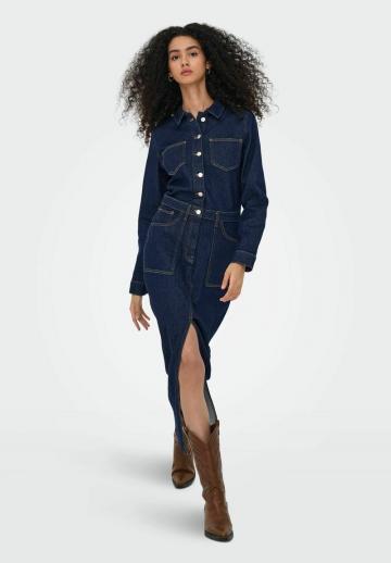 Джинсовое платье