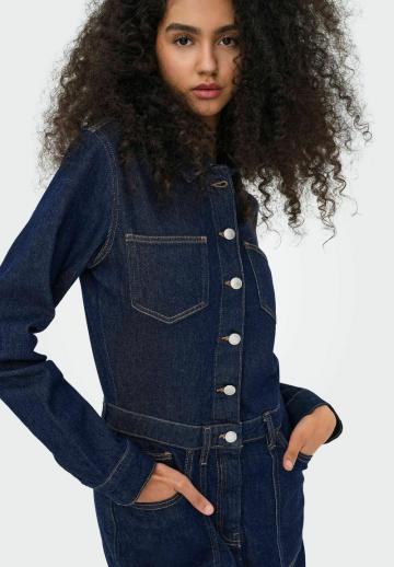 Джинсовое платье