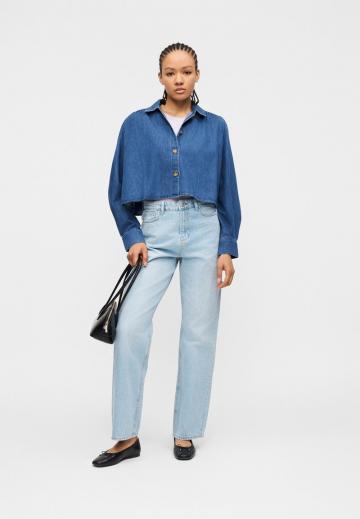 Джинсовая блузка