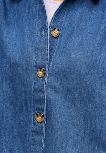 Джинсовая блузка