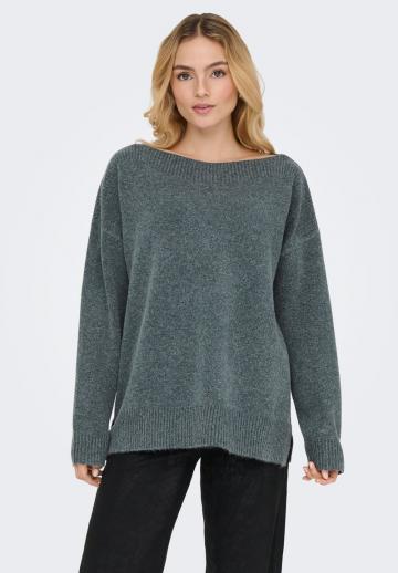 Длинный пуловер