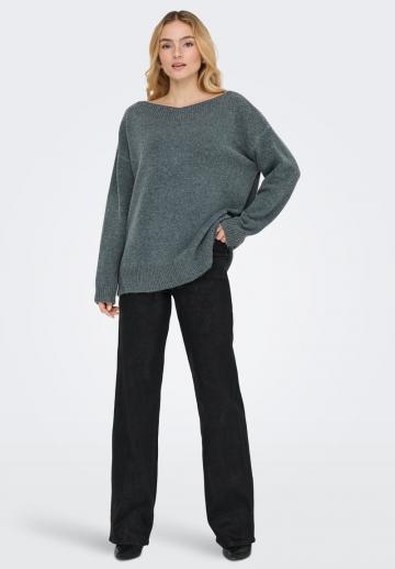 Длинный пуловер