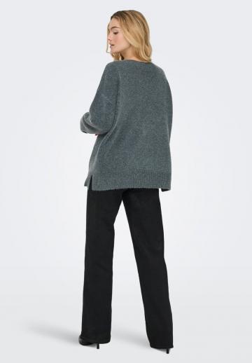 Длинный пуловер