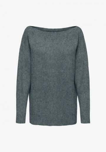 Длинный пуловер