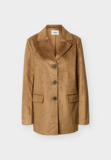 Пальто из искусственной кожи