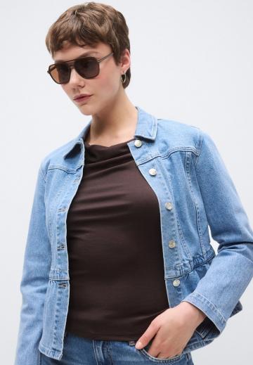 Джинсовый комбинезон