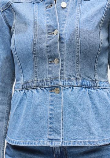 Джинсовый комбинезон