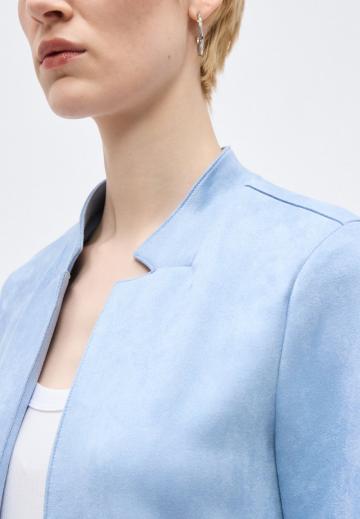 Пальто из искусственной кожи