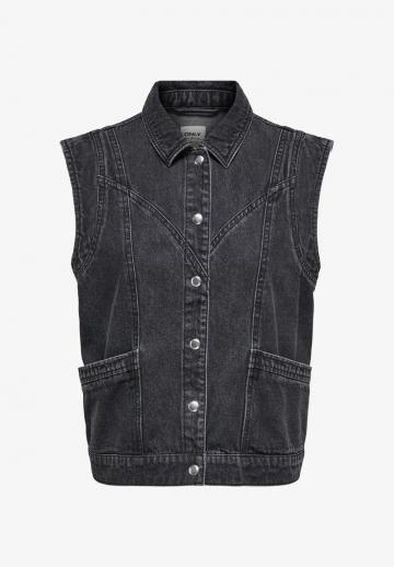 Джинсовая жилетка