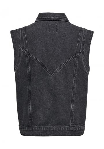 Джинсовая жилетка
