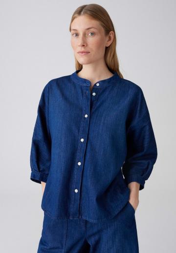 Джинсовая блузка