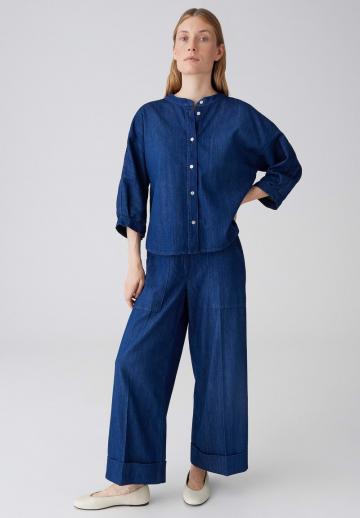 Джинсовая блузка