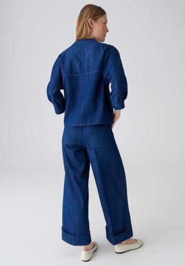 Джинсовая блузка