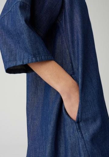 Джинсовое платье