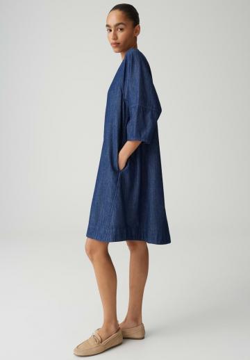 Джинсовое платье