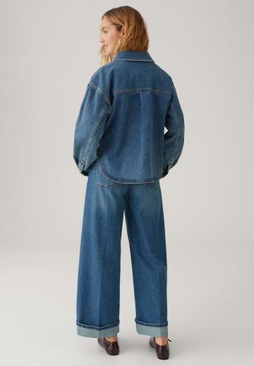 Джинсовая блузка