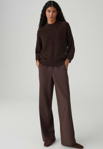 Пуловер с рукавом три четверти