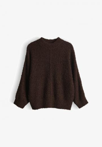 Пуловер с рукавом три четверти