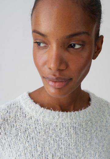 Пуловер с рукавом три четверти