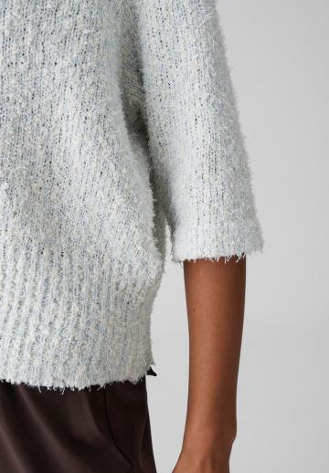 Пуловер с рукавом три четверти