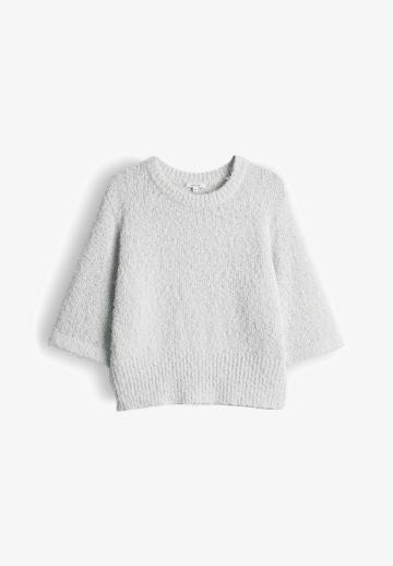 Пуловер с рукавом три четверти