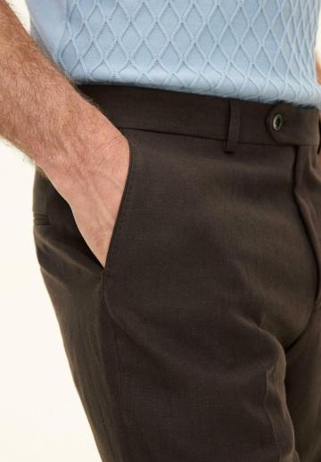 Льняные брюки