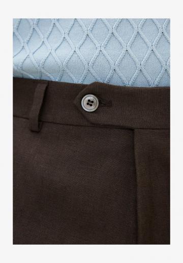 Льняные брюки