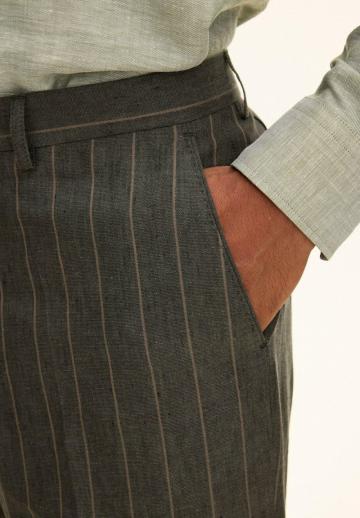 Льняные брюки