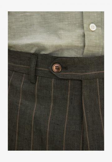 Льняные брюки