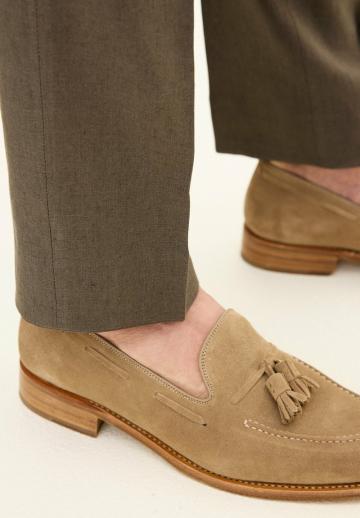 Льняные брюки