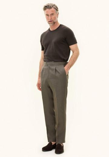 Льняные брюки