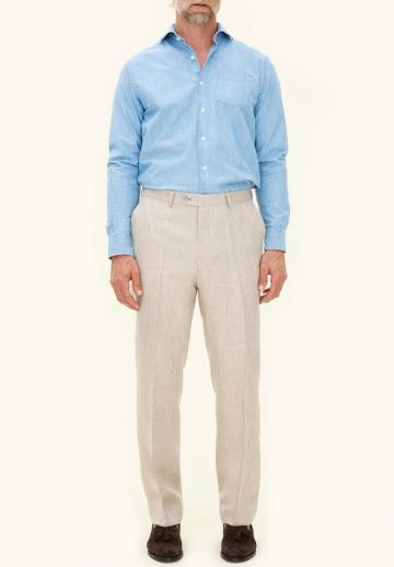 Льняные брюки