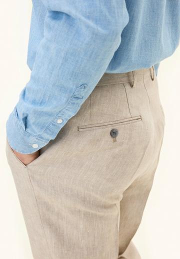 Льняные брюки
