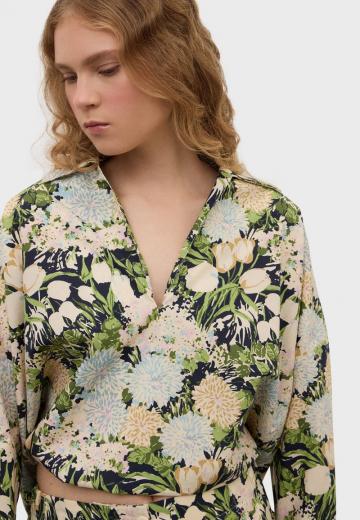 Длинная блузка