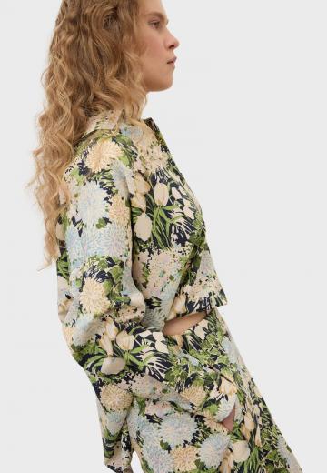 Длинная блузка