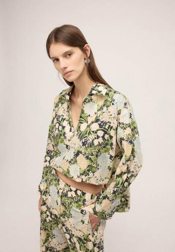 Длинная блузка