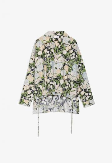 Длинная блузка