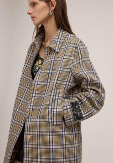 Шерстяное пальто