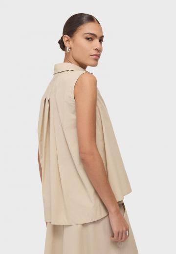 Блузка без рукавов