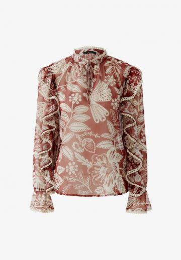 Шифоновая блузка