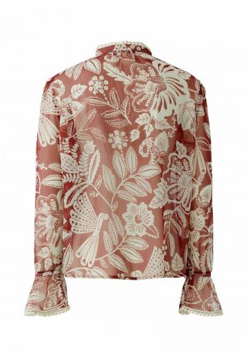 Шифоновая блузка