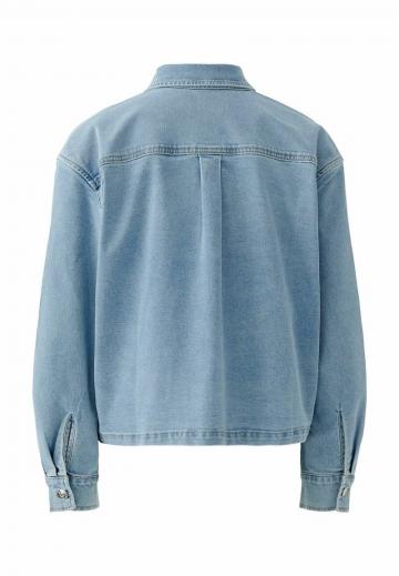 Джинсовая блузка