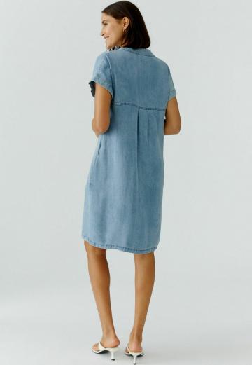 Джинсовое платье