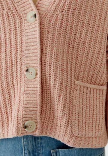 Вязаная кофта