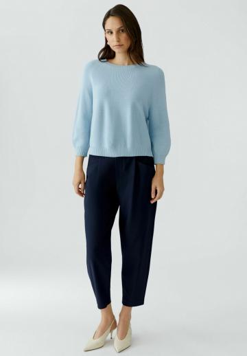 Пуловер с рукавом три четверти