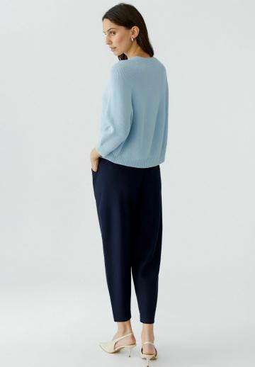 Пуловер с рукавом три четверти