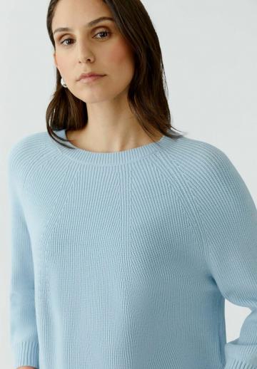 Пуловер с рукавом три четверти