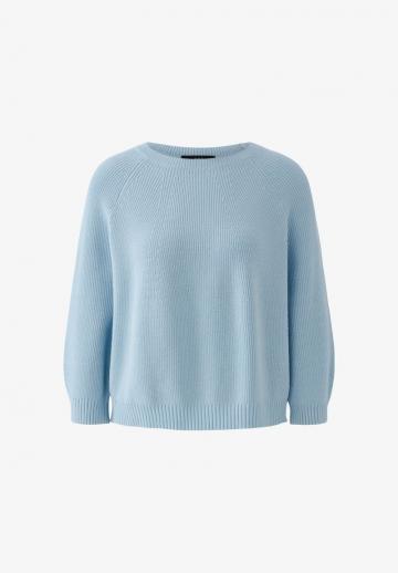 Пуловер с рукавом три четверти